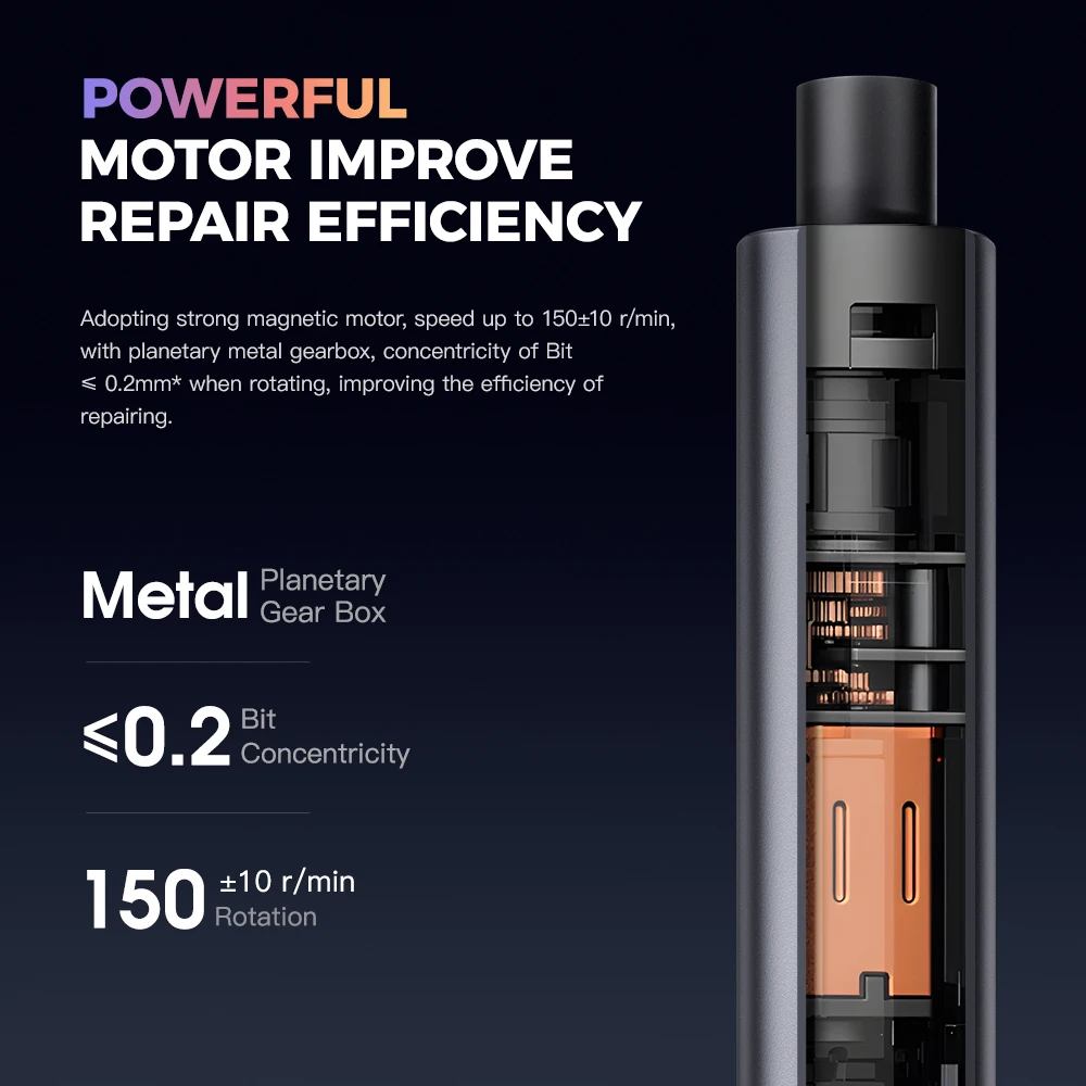 57 in 1 Power Tool Kits Rechargeable Precision Electric Screwdriver Set Wireless Mini Small Bits Cordless Mobile Cell Repair New - Image 3